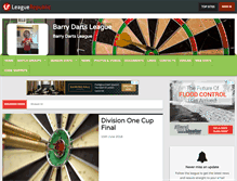 Tablet Screenshot of barrydarts.leaguerepublic.com