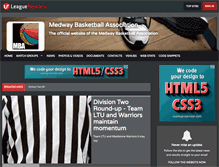 Tablet Screenshot of mba.leaguerepublic.com