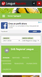 Mobile Screenshot of kgalagadisoccer.leaguerepublic.com