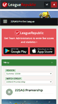 Mobile Screenshot of 22sasproevo.leaguerepublic.com