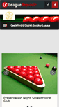 Mobile Screenshot of cdsnooker.leaguerepublic.com