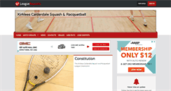 Desktop Screenshot of kircalsquash.leaguerepublic.com