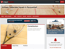 Tablet Screenshot of kircalsquash.leaguerepublic.com