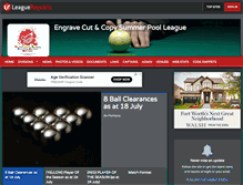 Tablet Screenshot of macpoolsum.leaguerepublic.com