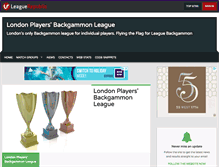 Tablet Screenshot of lpbgl.leaguerepublic.com