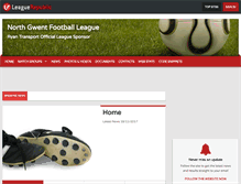 Tablet Screenshot of northgwentfootballleague.leaguerepublic.com