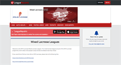 Desktop Screenshot of mixedlacrosse.leaguerepublic.com