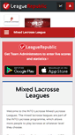 Mobile Screenshot of mixedlacrosse.leaguerepublic.com