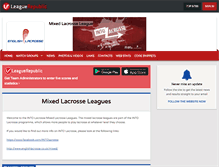 Tablet Screenshot of mixedlacrosse.leaguerepublic.com
