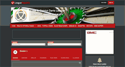 Desktop Screenshot of leekdarts.leaguerepublic.com