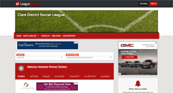 Desktop Screenshot of claresoccer.leaguerepublic.com