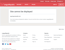 Tablet Screenshot of agg.leaguerepublic.com