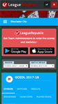 Mobile Screenshot of gcedl.leaguerepublic.com