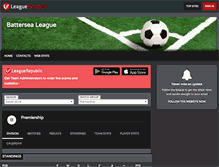 Tablet Screenshot of battersea.leaguerepublic.com