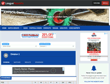 Tablet Screenshot of apfscildarts.leaguerepublic.com