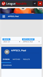 Mobile Screenshot of apfscilpool.leaguerepublic.com