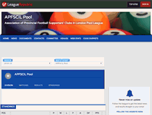 Tablet Screenshot of apfscilpool.leaguerepublic.com