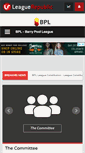 Mobile Screenshot of barrypoolleague.leaguerepublic.com