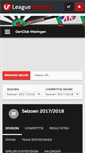 Mobile Screenshot of dartclubwieringen.leaguerepublic.com