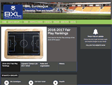 Tablet Screenshot of europa.leaguerepublic.com