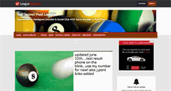 Desktop Screenshot of hartlepoolpool.leaguerepublic.com