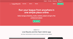 Desktop Screenshot of leaguerepublic.com