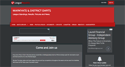 Desktop Screenshot of markyatedarts.leaguerepublic.com