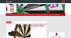 Desktop Screenshot of burnleydartsleague.leaguerepublic.com
