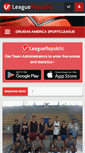 Mobile Screenshot of dvac.leaguerepublic.com