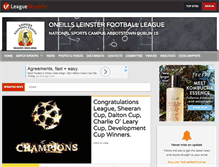 Tablet Screenshot of lfl.leaguerepublic.com