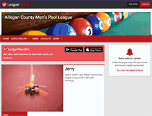 Tablet Screenshot of 20082009acmpl.leaguerepublic.com