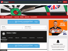 Tablet Screenshot of pooleladiesdarts.leaguerepublic.com