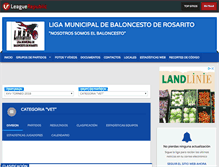 Tablet Screenshot of lmbr2009.leaguerepublic.com