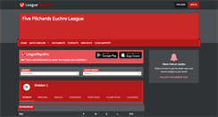 Desktop Screenshot of fpel.leaguerepublic.com