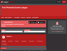 Tablet Screenshot of fpel.leaguerepublic.com