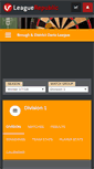 Mobile Screenshot of broughdarts.leaguerepublic.com