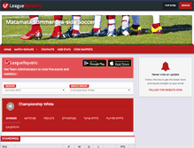 Tablet Screenshot of matamataswifts.leaguerepublic.com
