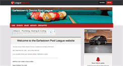 Desktop Screenshot of earlestownpooleague.leaguerepublic.com