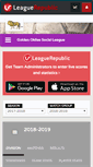 Mobile Screenshot of goldenoldies.leaguerepublic.com