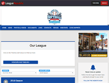 Tablet Screenshot of lcsl.leaguerepublic.com