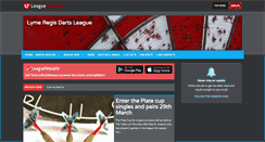 Desktop Screenshot of lymeregisdarts.leaguerepublic.com