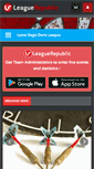 Mobile Screenshot of lymeregisdarts.leaguerepublic.com