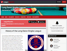 Tablet Screenshot of lesingles.leaguerepublic.com