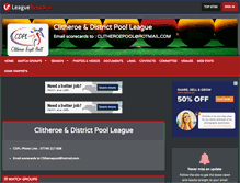 Tablet Screenshot of cpl.leaguerepublic.com