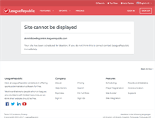 Tablet Screenshot of akrotiribowlingcentre.leaguerepublic.com