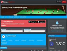 Tablet Screenshot of ebsum.leaguerepublic.com